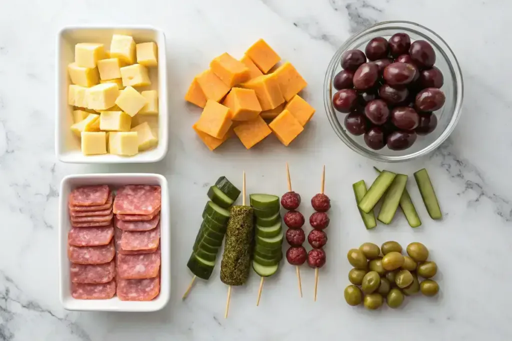 Charcuterie Cups – The Perfect Keto Party Appetizer charcuterie cups charcuterie cups ingredients keto