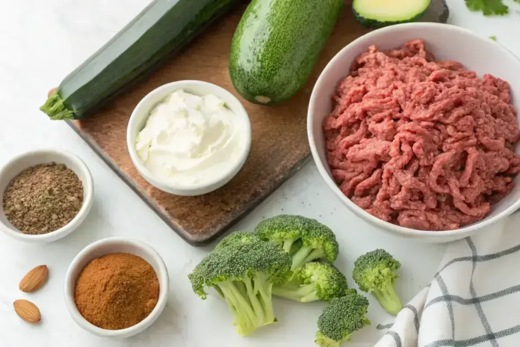 keto recipe ingredients